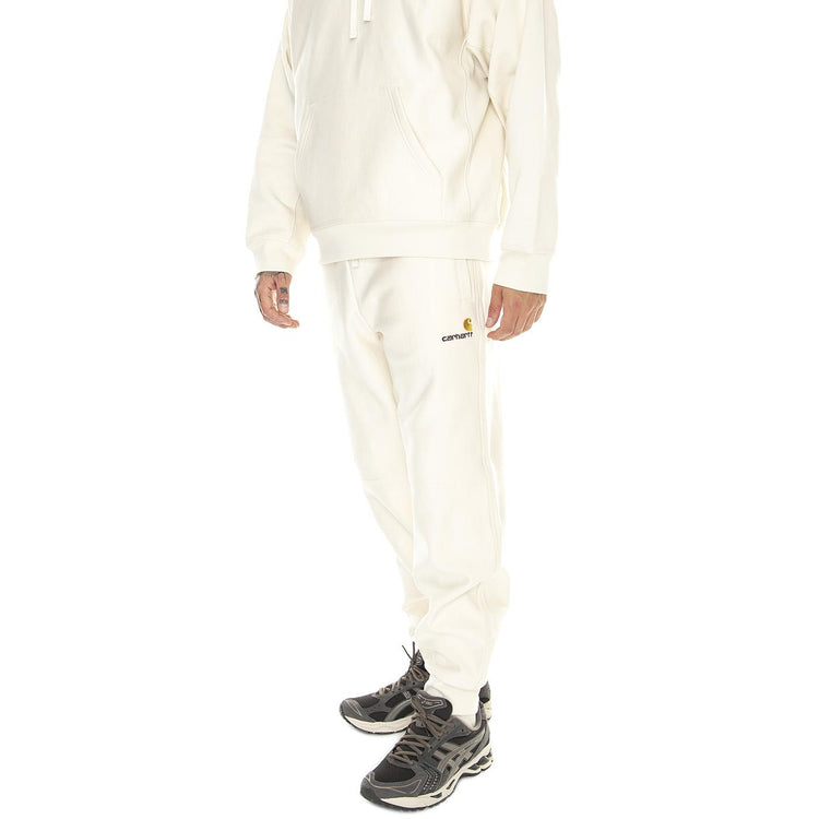 American Script Jogging Pant Natural - Pantalopni Uomo Bianchi I027042.05XX . CARHARTT WIP 