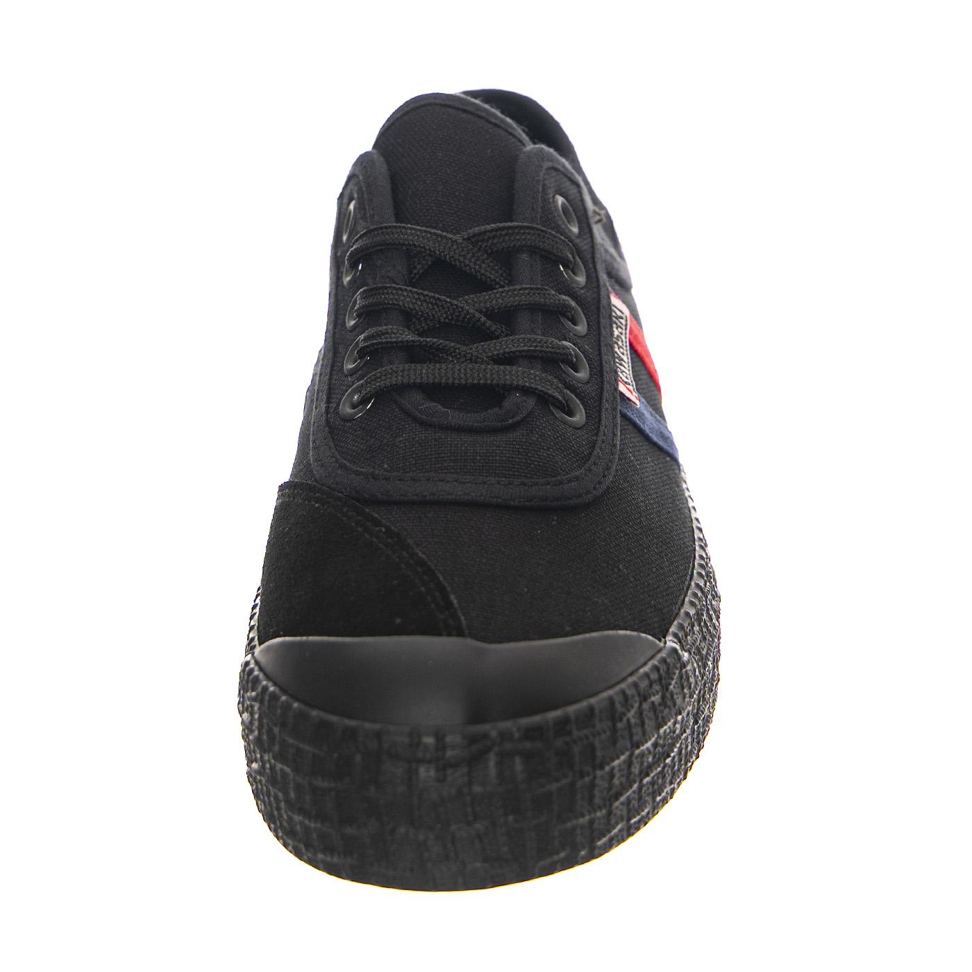 Retro 3.0 Black Solid - Scarpe Stringate Profilo Basso Donna Nere KWS232428-1001S  KAWASAKI 
