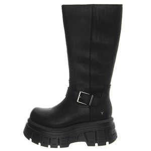 Smack Black Rock Leather - Stivali Donna Neri WSSSMACK-BLK  WINDSOR SMITH 