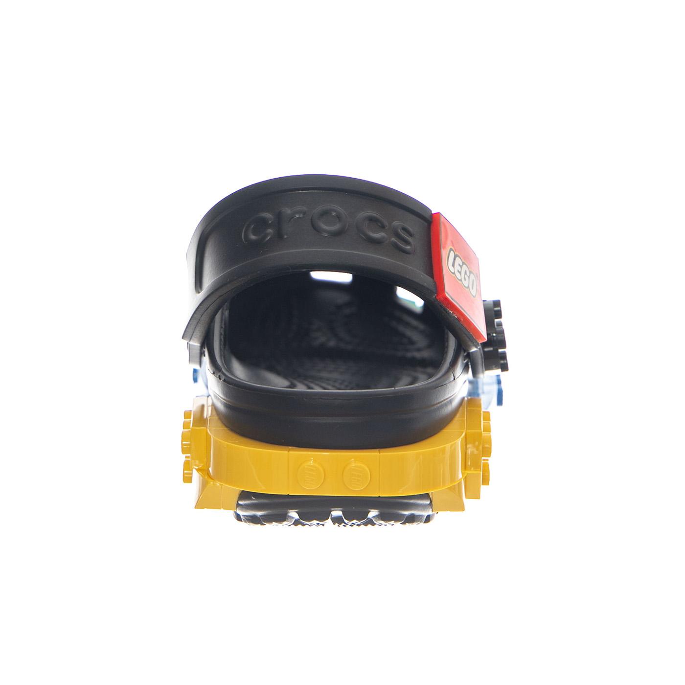 4LW SYSTEM CLOG K BLACK - Sandali Bambini Neri / Multicolore (Collaborazione Crocs) CR.211874 BLK CROCS 