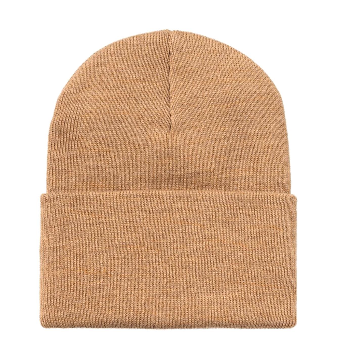 Acrylic Watch Hat Peanut Heather - Cappellino a Cuffia Marrone I020175.2ITXX  CARHARTT WIP 