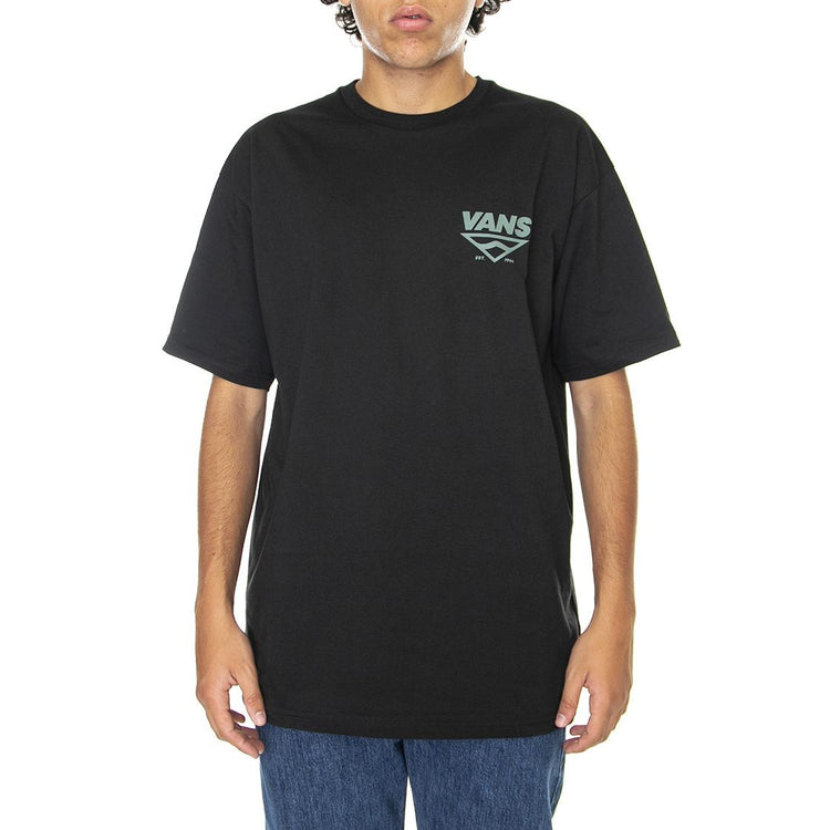 Shaper Type - Maglietta Girocollo Uomo Nera VN0A7S6TBLK1  VANS 
