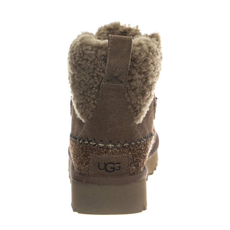 W Classic Alpine Lace-Up Hickory - Stivali Donna Marroni UGSCALPLHCK1158271W  UGG 