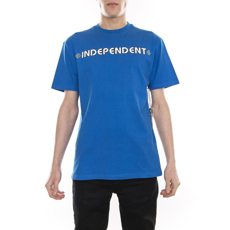 Bar Cross Tee Royal INA-TEE-Bar Cross Tee Royal  INDEPENDENT 