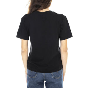 Junior V Boxy - Maglietta Girocollo Donna Nera VN0A4MFLBLK1  VANS 