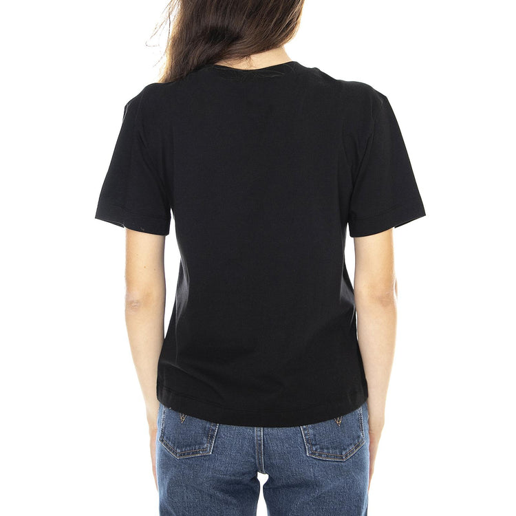 Junior V Boxy - Maglietta Girocollo Donna Nera VN0A4MFLBLK1  VANS 