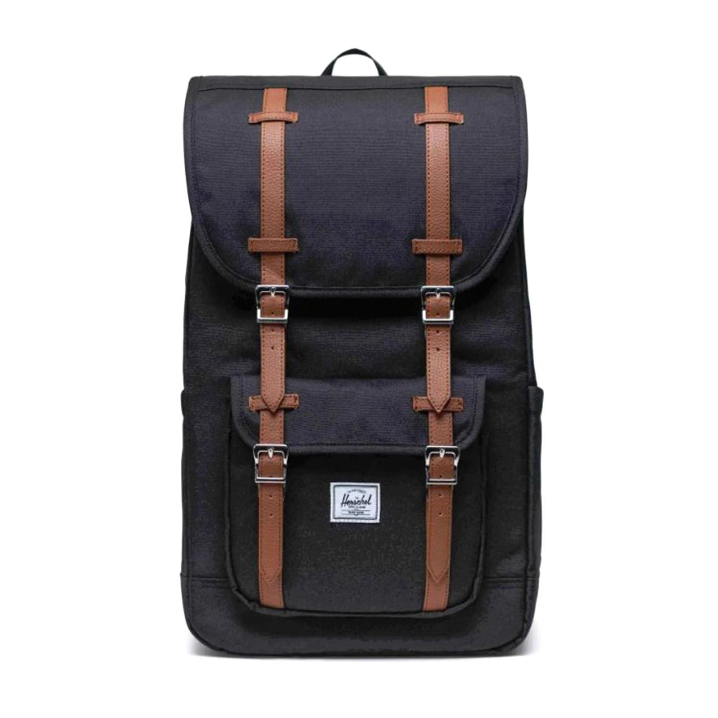 HERSCHEL LITTLE AMERICA BACKPACK BLACK - Zaino Nero 11390-00001-OS 00001 HERSCHEL 