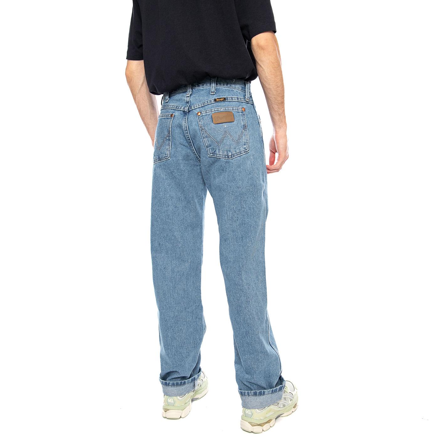 13MWZ Antique Wash Denim Jeans - Pantaloni Denim Jeans Uomo Blu 112358497 BL WRANGLER 