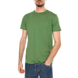 T-SHIRT GREEN - Lacoste Herren-T-Shirt mit Rundhalsausschnitt Grün Herren LACOSTE