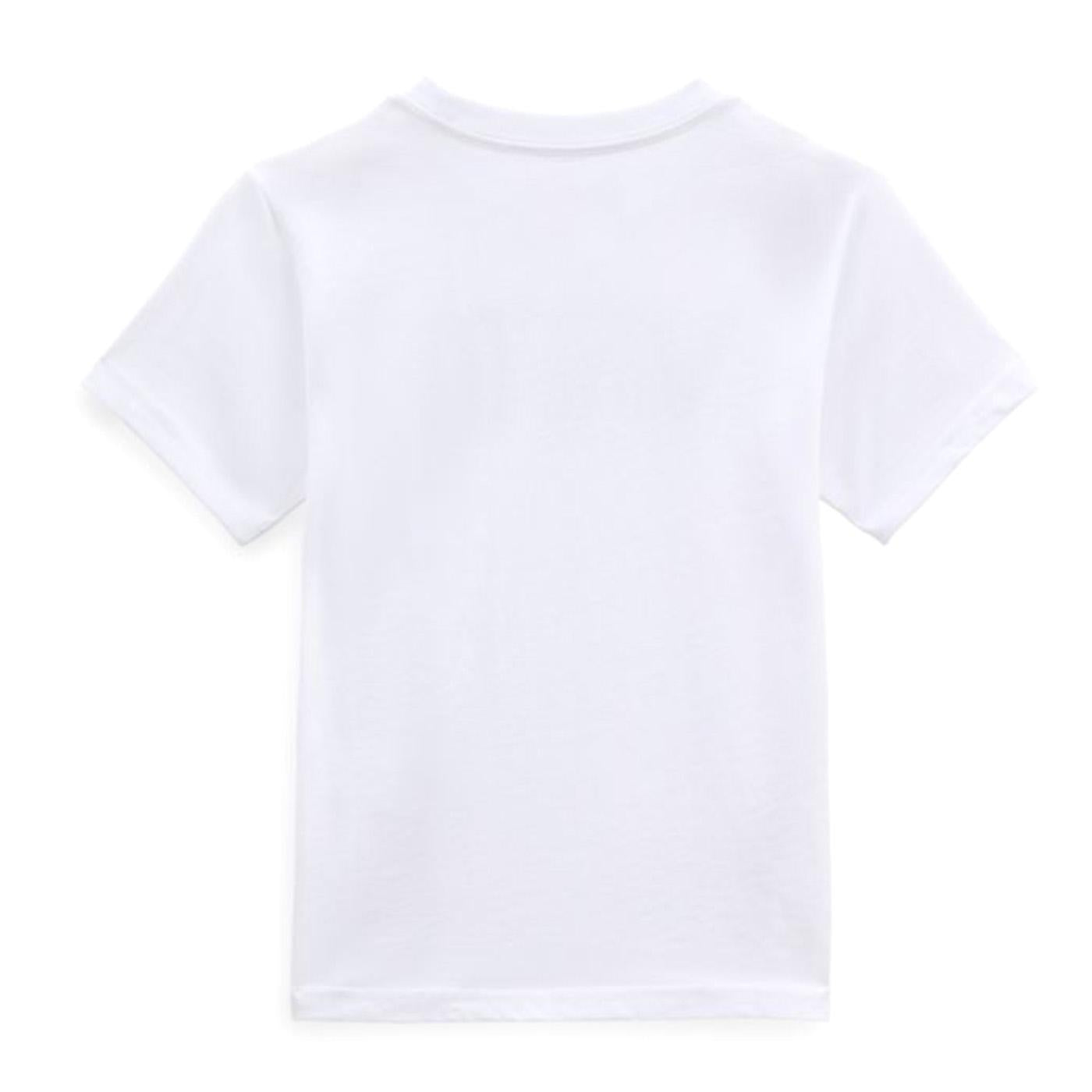 By Vans Classic Kids White / Black - Maglietta Girocollo Bambini Bianca VN0A3W76YB21  VANS 