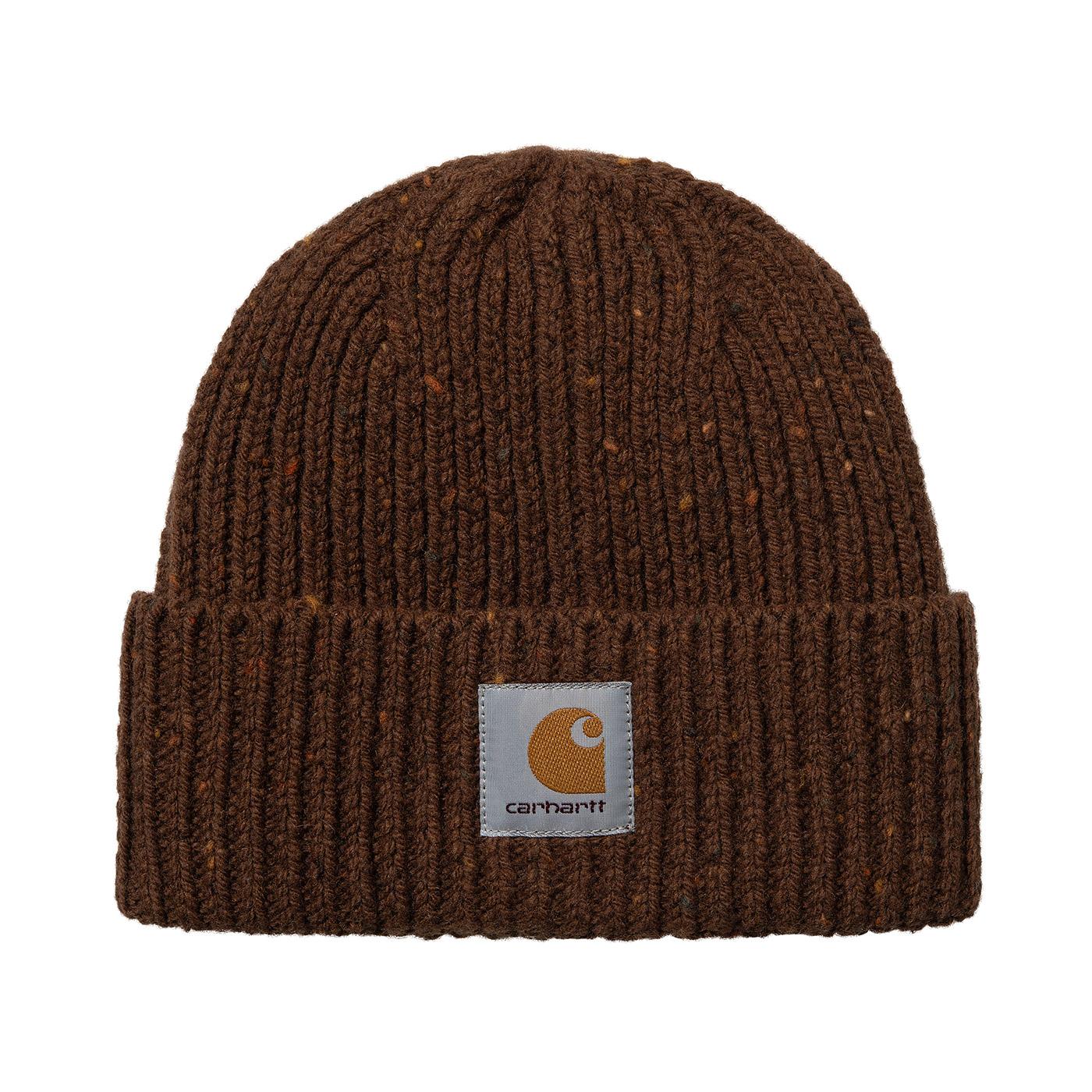 Anglistic Beanie Speckled Tamarind - Cappellino a Cuffia Marrone I013193.1T6XX  CARHARTT WIP 