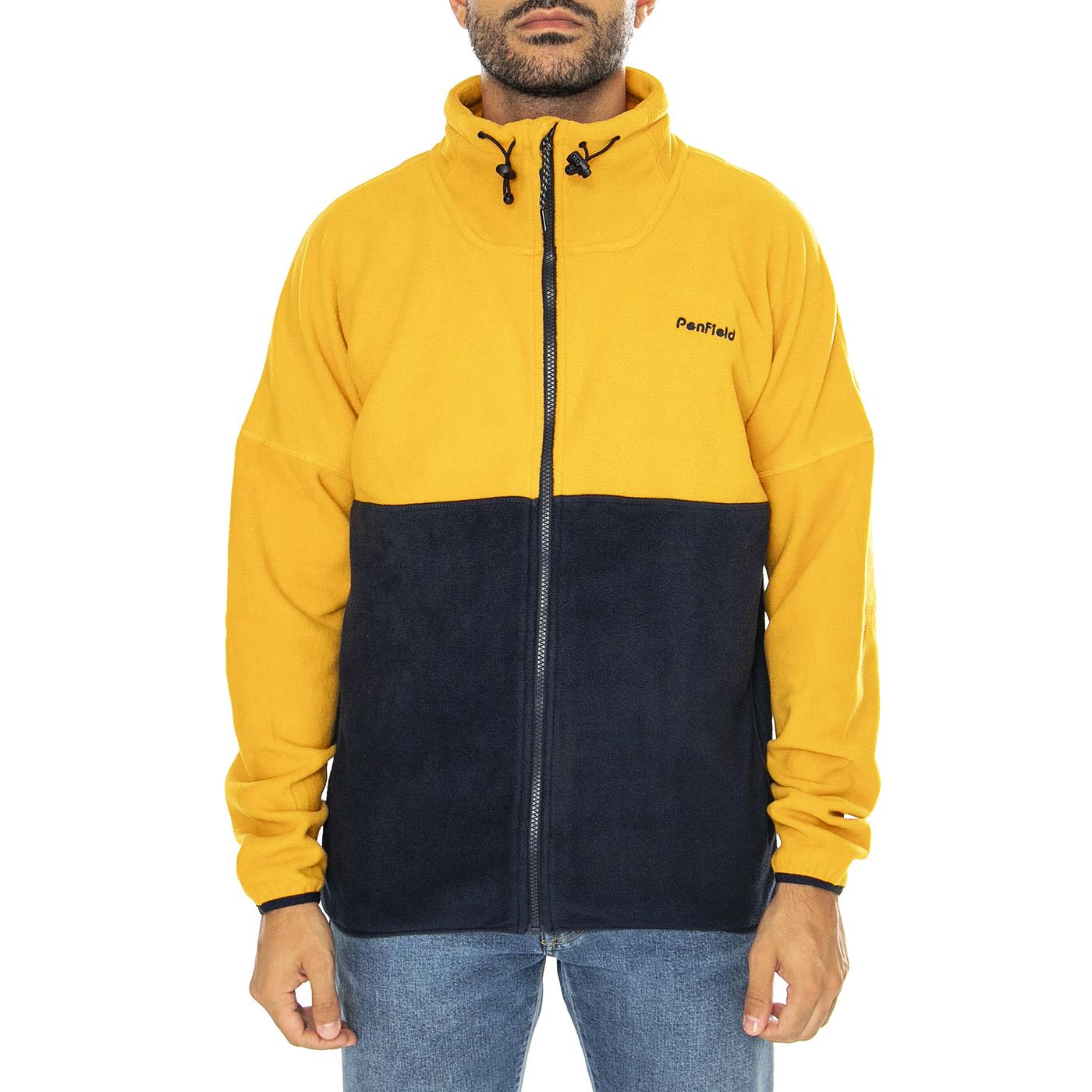 Penfield Polar Fleece Funnel N Sunflower - Felpa Uomo Multicolore PFD0103-357  PENFIELD 