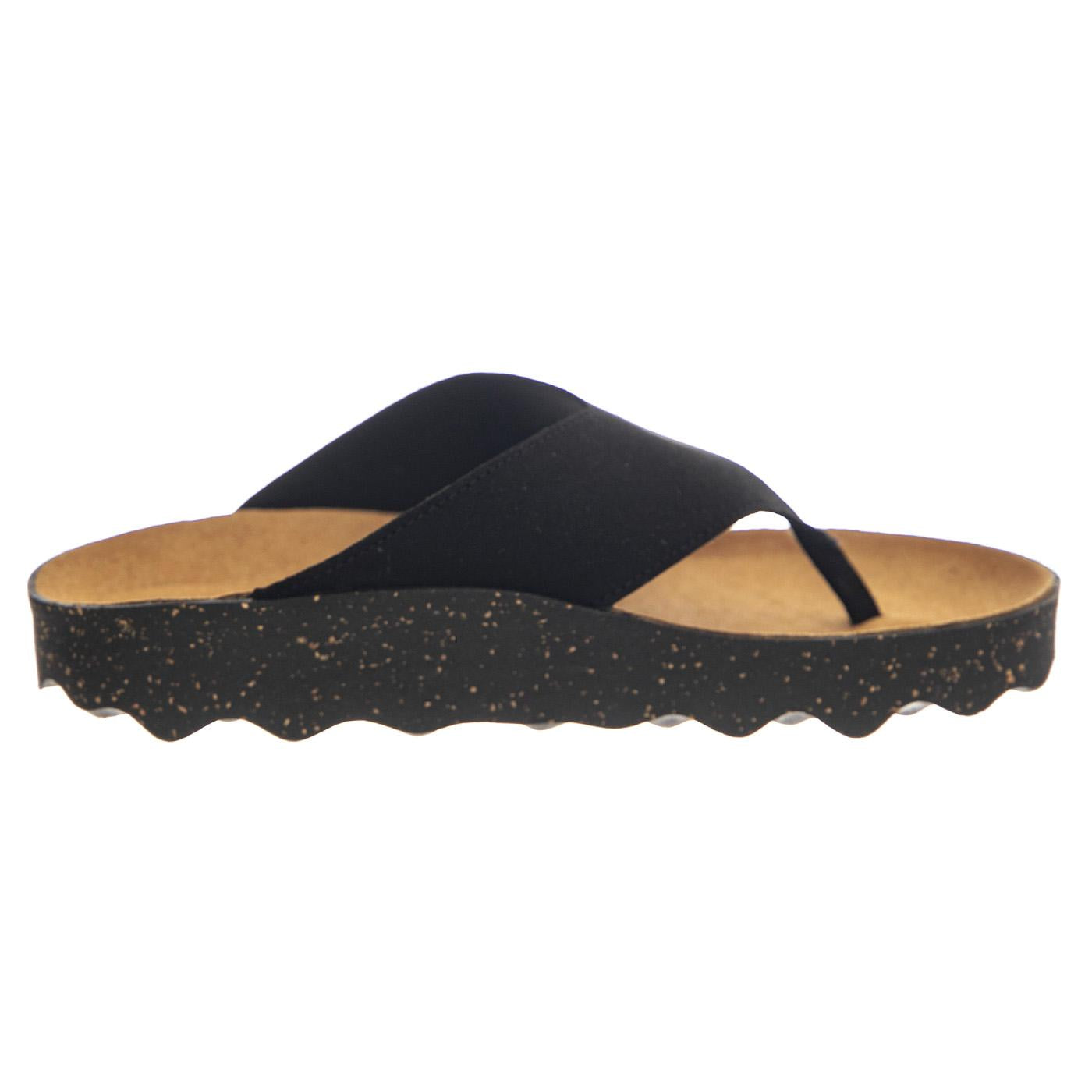 Cole L Eco Suede Black - Sandali Donna Neri P018223000  ASPORTUGUESAS 