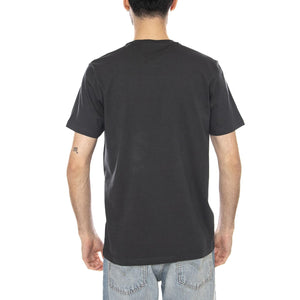 LEE FLAG TEE WASHED BLACK - Maglietta Girocollo Uomo Nera 112376473 BLK LEE 