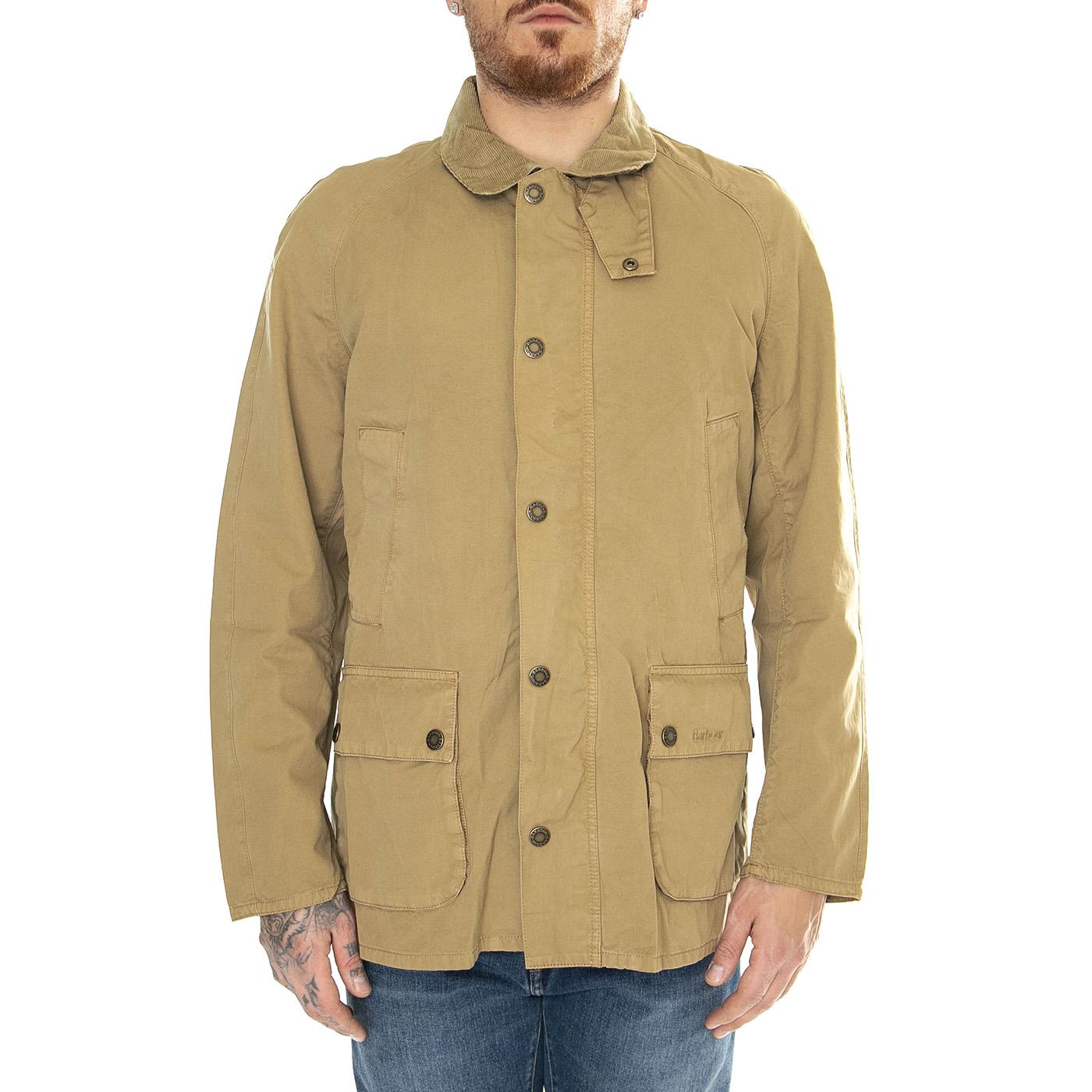 Ashby Casual Stone - Giacca Uomo Marrone MCA0792-BE31-SS23  BARBOUR 