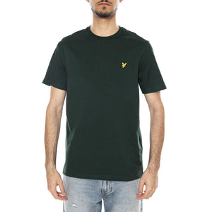 PLAIN T-SHIRT DARK GREEN - Maglietta Girocollo Uomo Verde TS400VOG W48D LYLE & SCOTT 