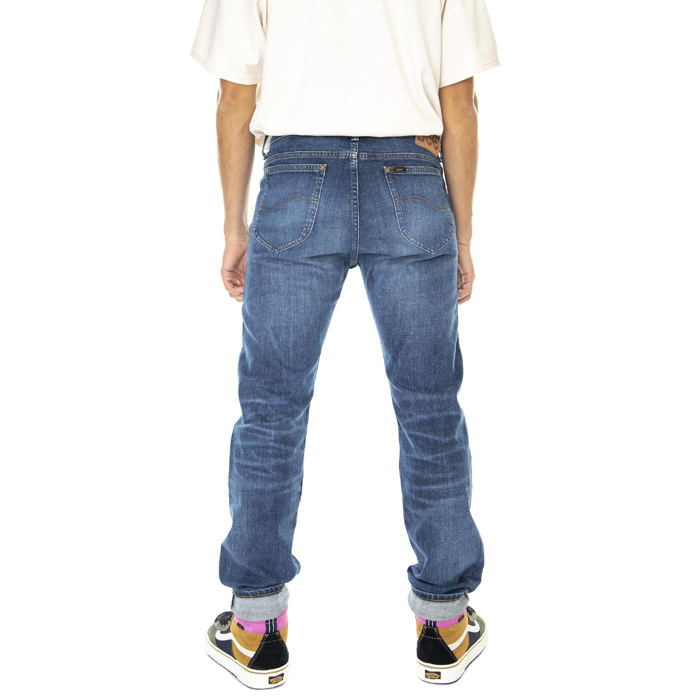 Rider Worn From Raw-L701KNHD - Pantaloni Denim Jeans Uomo Blu 112321976  LEE 