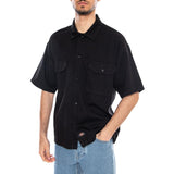 247 GD Work Shirt SS Black - Kurzarm-Arbeitshirt Herren Schwarz Herren DICKIES