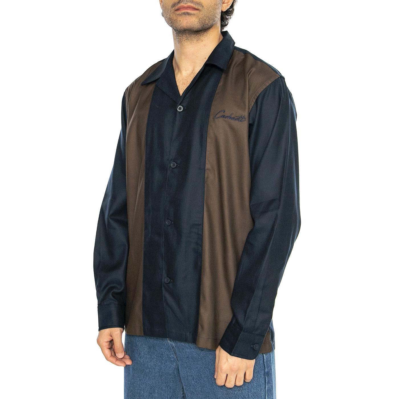 L/S Delaney Shirt Mizar / Liberica - Camicia Uomo Multicolore I034381.2PMXX  CARHARTT WIP 