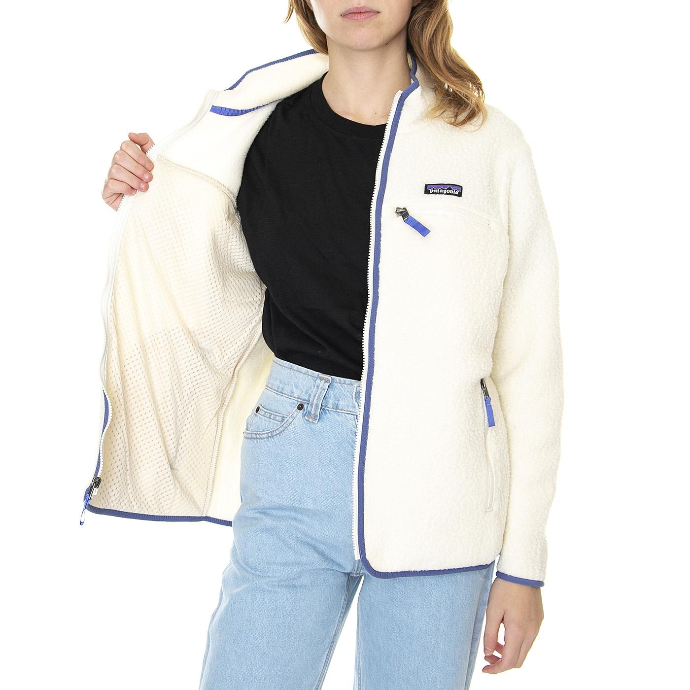W's Retro Pile Jacket Natural - Giacca Invernale Donna Bianca 22795-NAT . PATAGONIA 