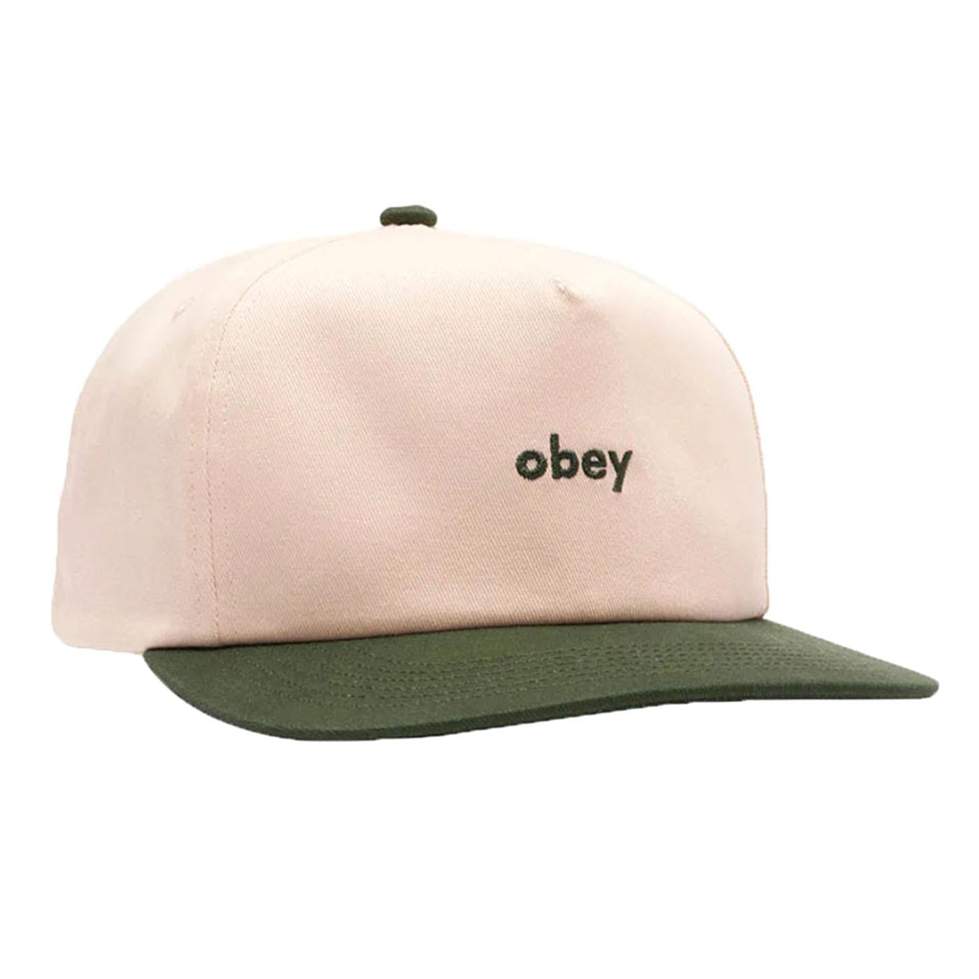Obey Case 5 Panel Snapback - Cappellino con Visiera Multicolore 100490113-CDR  OBEY 
