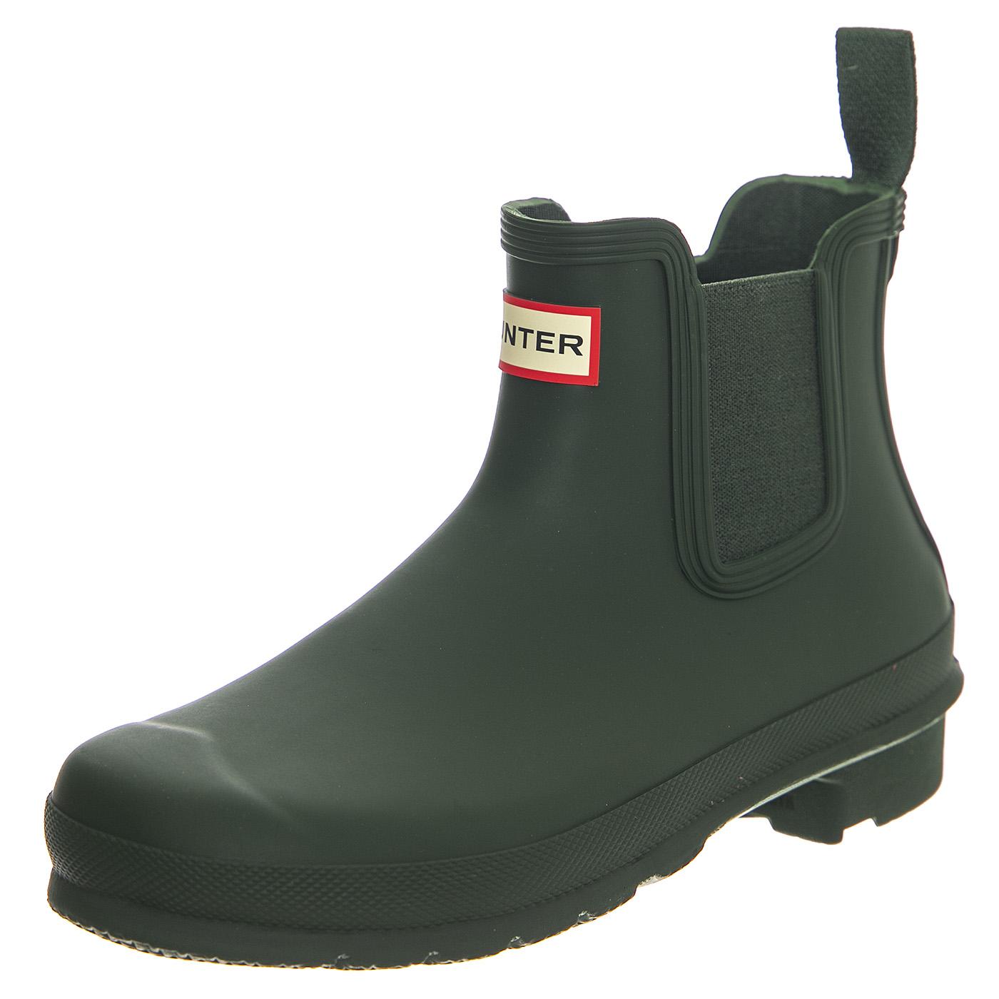 Original Chelsea Boot Hunter Green - Stivaletti Donna Verdi HUSWFS2078RMA-HGR  HUNTER 