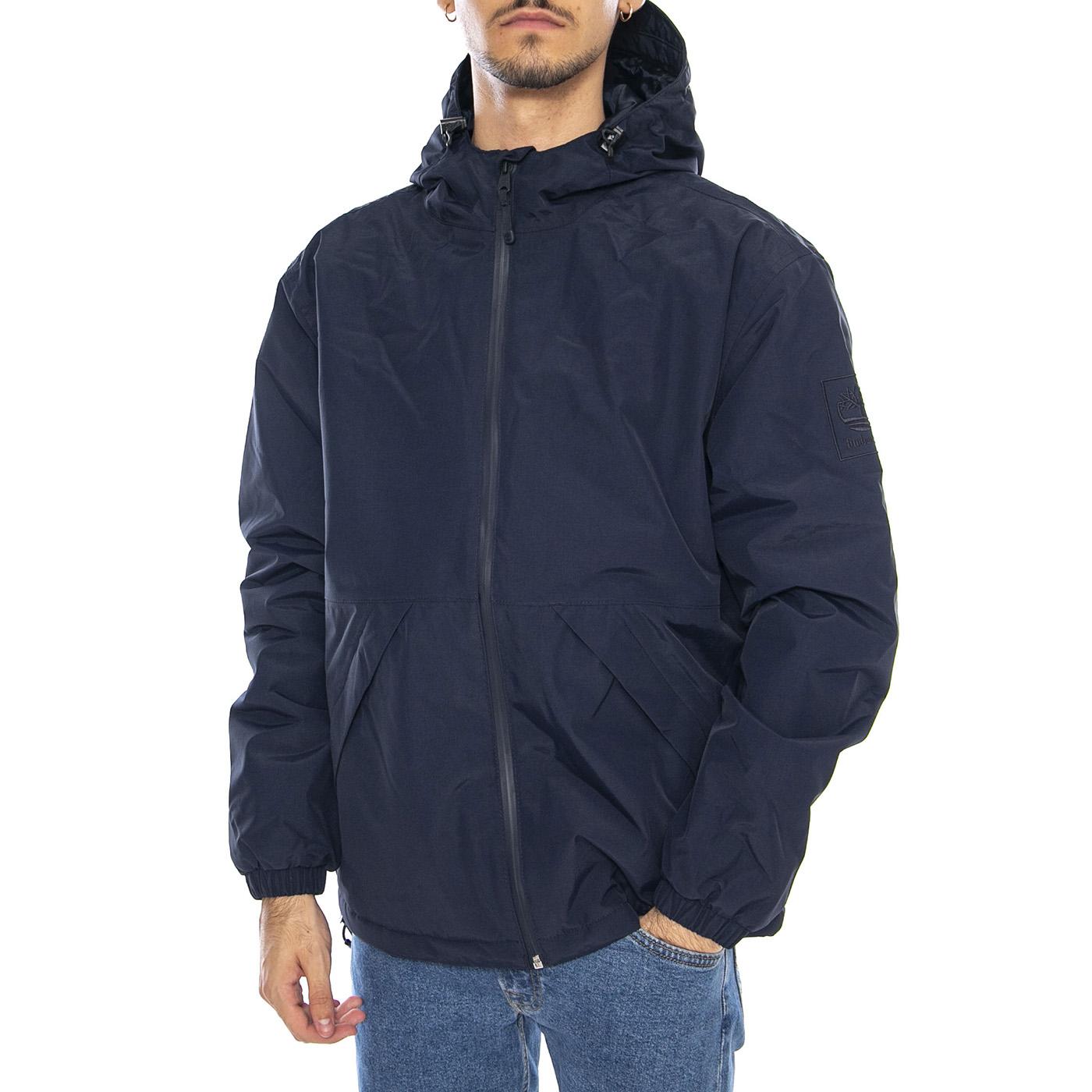 Winnick Waterproof Insulated Jacket Blue - Giacca con Cappuccio Uomo Blu TB0A44P 64331 TIMBERLAND 