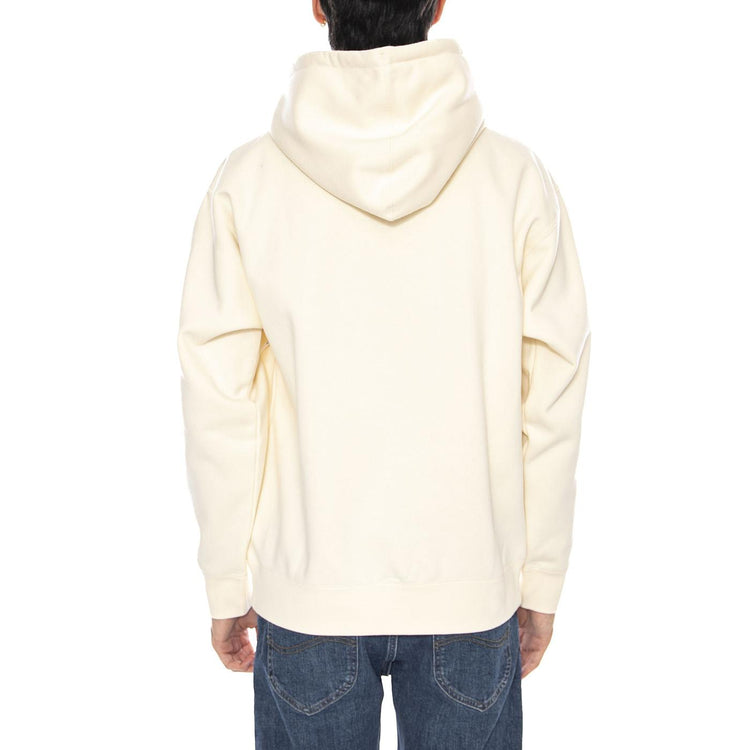 Obey TV Fleece White - Felpa con Cappuccio Uomo Bianca 112843940 UBL OBEY 