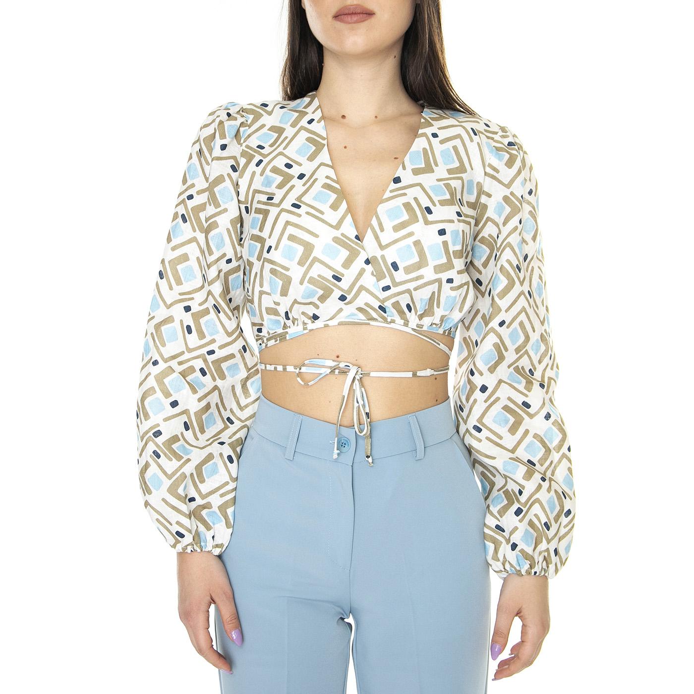 W255T04W516 - Top Donna 077 Multicolore W255T04W516-  SKILLS 