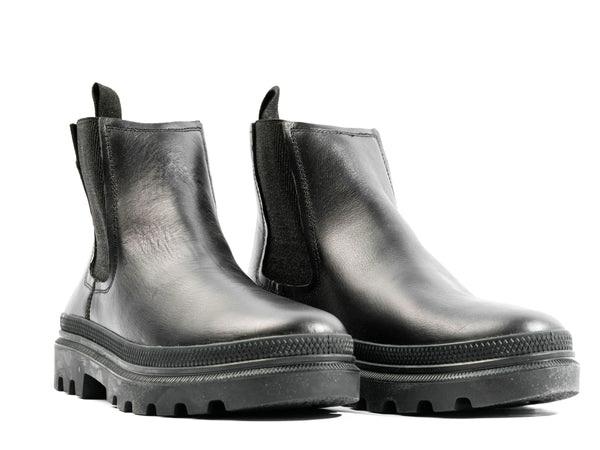 Pallatrooper Chelsea Black - Scarpe Profilo Alto Uomo Nere PAS08915-001-M  PALLADIUM 