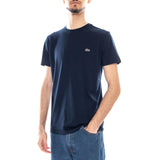 T-Shirt - Lacoste Herren Rundhals-T-Shirt Blau Herren LACOSTE