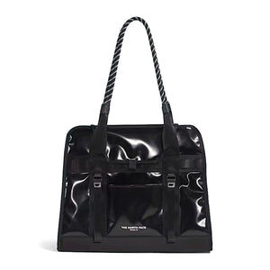 Base Camp Tote Bag - Borsa Shopping Bag Nera NF0A8C02KX71  THE NORTH FACE 