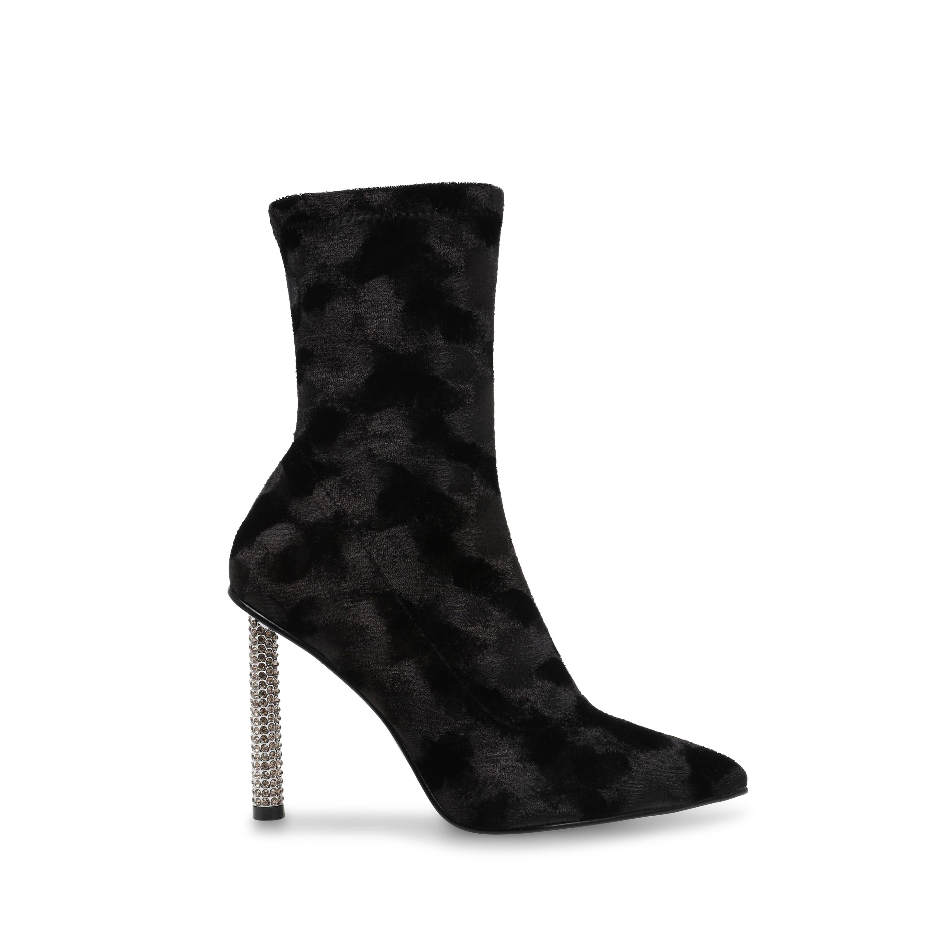 Brenti Blk Velvet - Stivaletti Donna Neri SMSBRENTI-BLK  STEVE MADDEN 