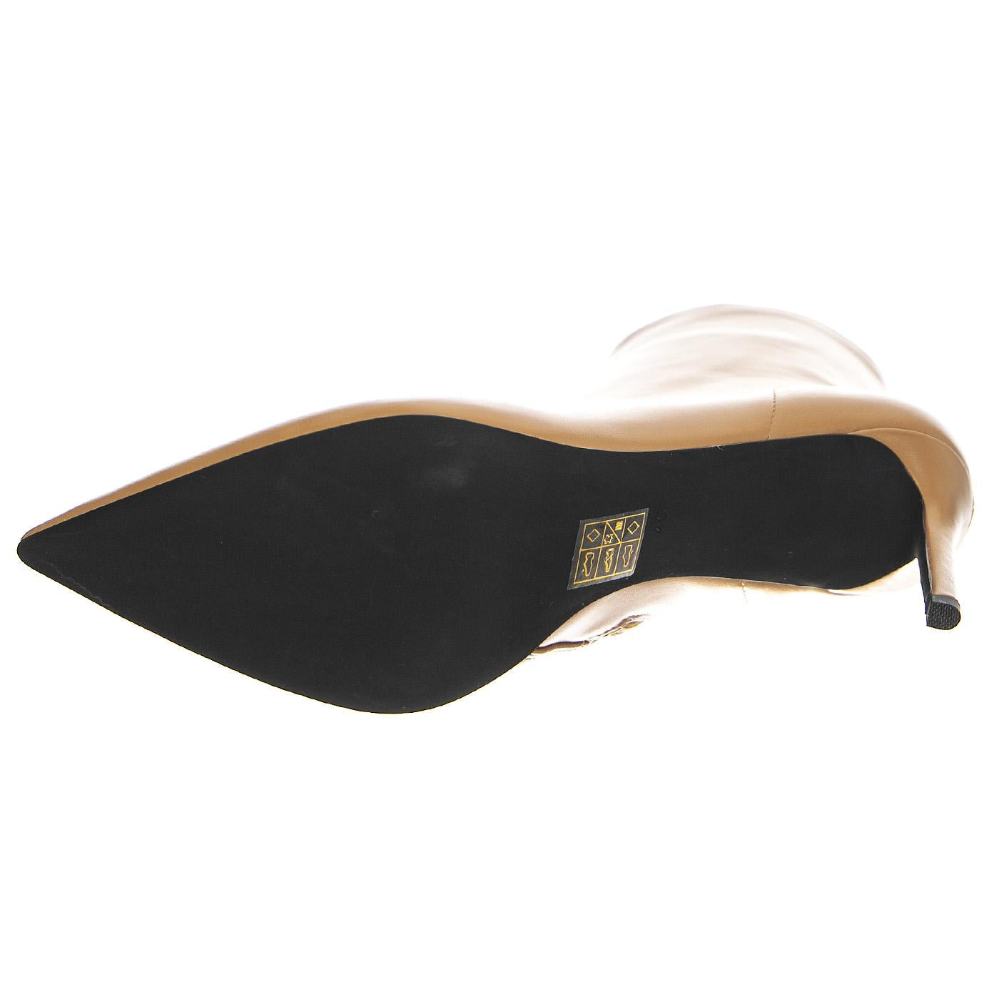 NIXIE DARK BEIGE - Stivaletti alla Caviglia Donna Beige JCSR793D-B01B-014-DB . JEFFREY CAMPBELL 