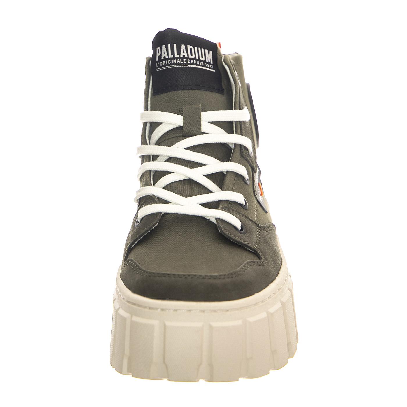 Pallatower Hi Olive Night - Stivali Donna Verdi PAS98573-309-M  PALLADIUM 