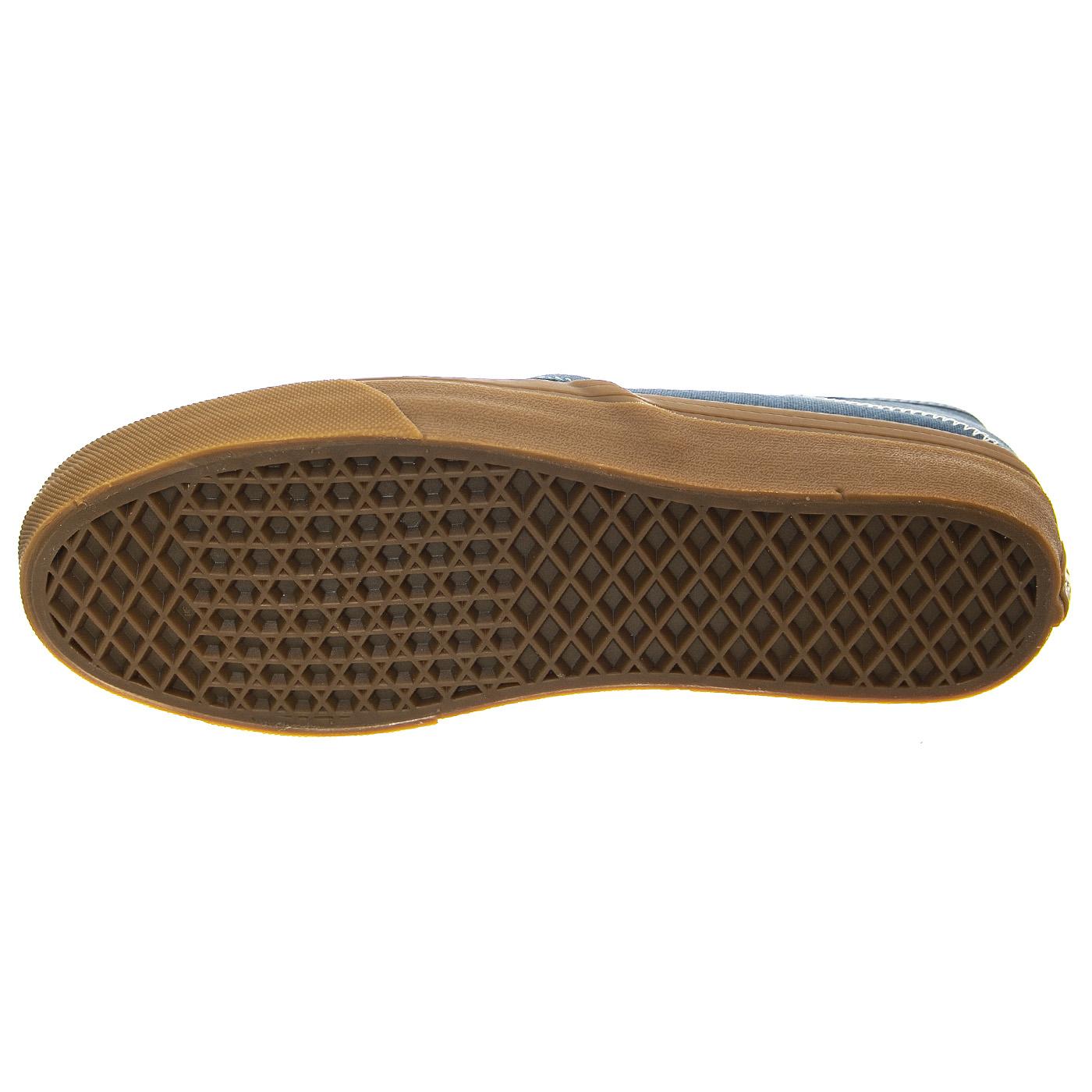 UA Slip-On VR3 SF Salt Wash Captains Blue - Scarpe Slip-On Profilo Basso Uomo Blu VN0A4BX8ZR81  VANS 