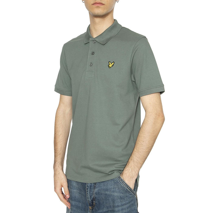 Plain Polo Shirt Green Mercurial - Polo Uomo Verde SP400VOG-X583  LYLE & SCOTT 