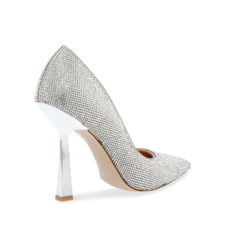 Damzil-R Rhinestones - Scarpe Décolleté Donna Argento SMSDAMZIL-R-RHI . STEVE MADDEN 