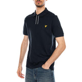 PLACKET TIPPED POLO SHIRT DARK NAVY - Poloshirt Herren Dunkelblau Herren LYLE & SCOTT