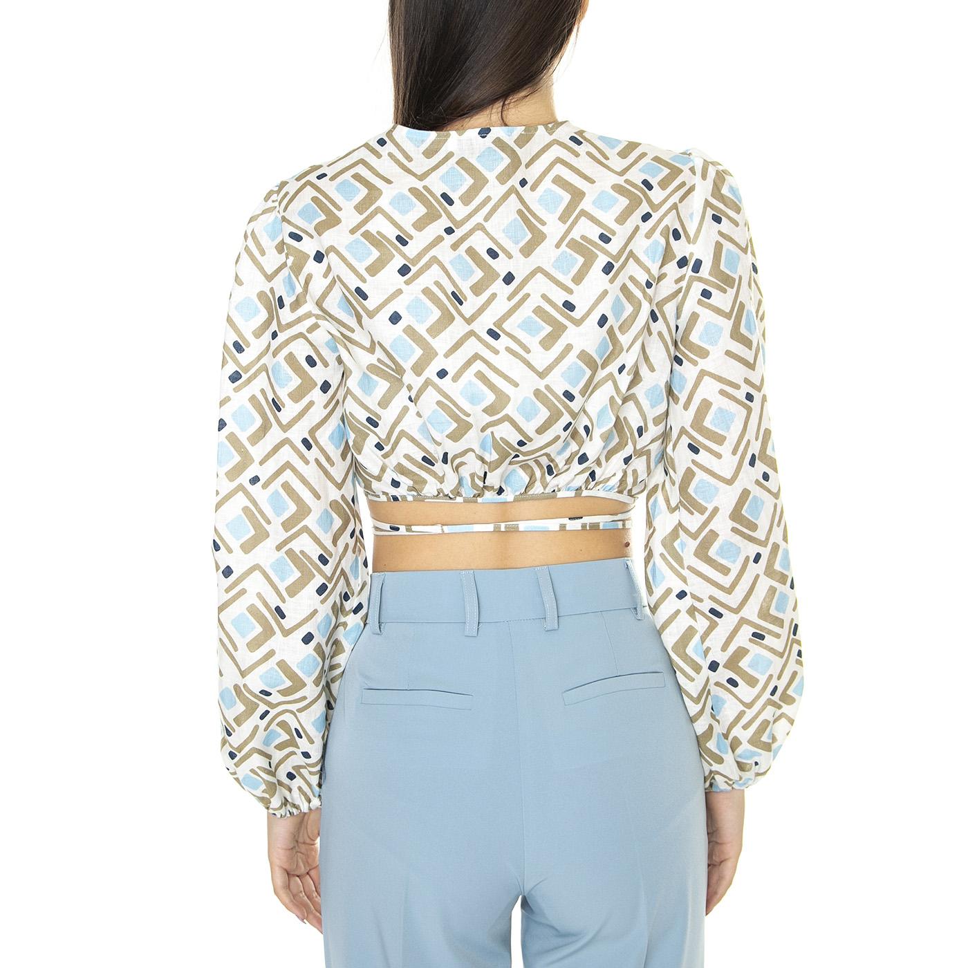 W255T04W516 - Top Donna 077 Multicolore W255T04W516-  SKILLS 