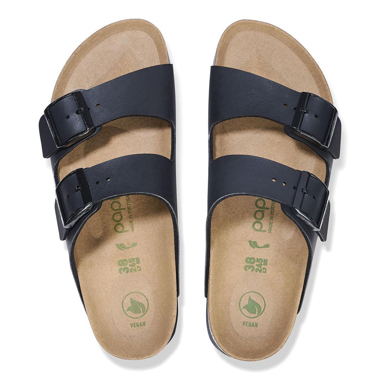 Arizona Platform Black Veg, Birko Flor - Sandali Donna Neri 1027395  BIRKENSTOCK 