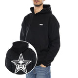 Bold Star Extra Heavy Hoof Fleece - Herren-Hoodie Schwarz OBEY