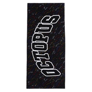 Octopus Deco - Telo da Mare Nero / Bianco 22S0TW01  OCTOPUS 