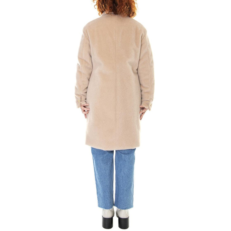 Coat 021SD35006 - Cappotto Donna Rosa / Champagne 021SD35006 -S2285 . ALESSIA SANTI 