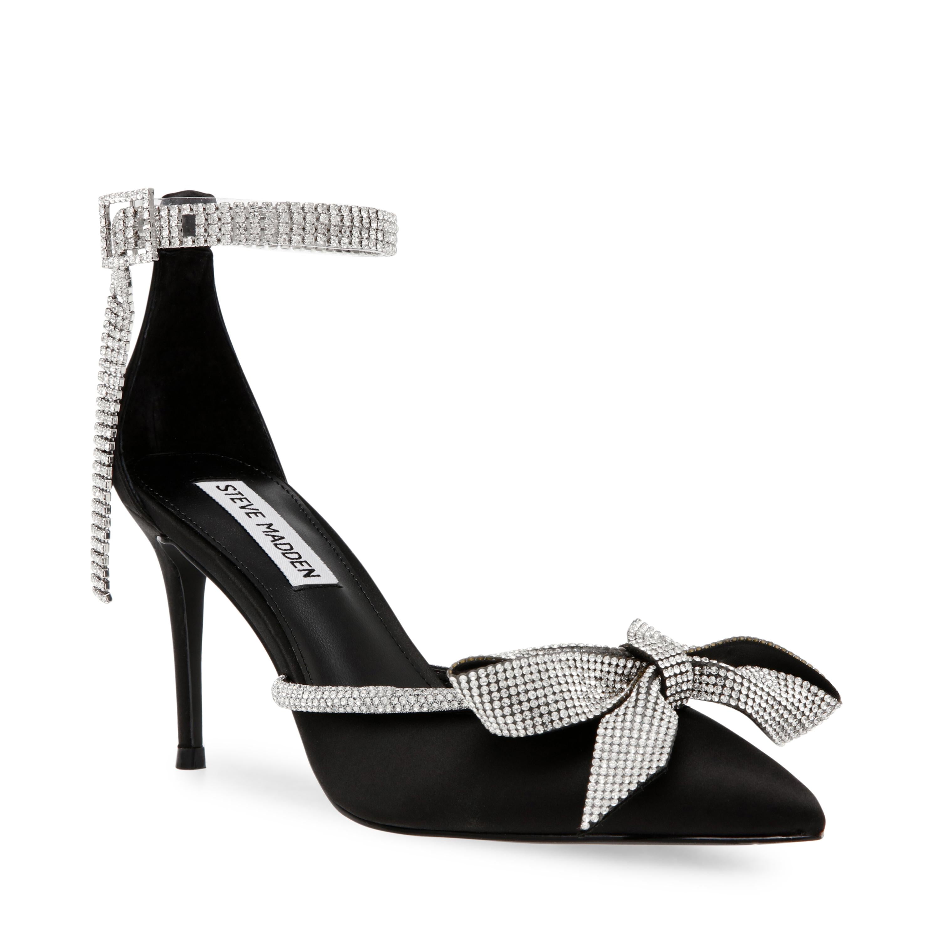 Liveup Black Satin - Sandali Donna Neri SMSLIVEUP-486  STEVE MADDEN 