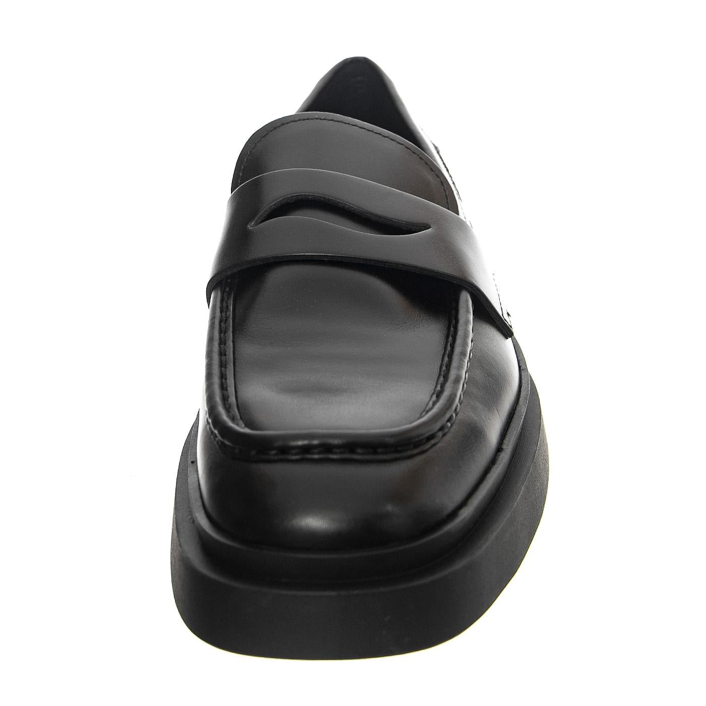Mike M Cow Leather Black - Mocassini Uomo Neri 5263-101-20  VAGABOND 