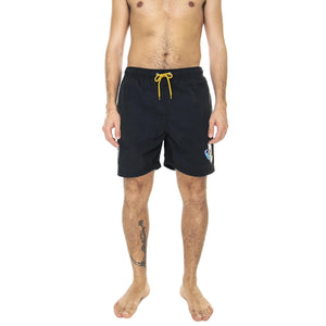M' Holo Hand Swimshort Black Holo - Costume da Bagno Uomo Nero Holo Hand Swimshort Black Holo  SANTA CRUZ 