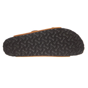 Arizona Big Buckle Nubuck Leather Narrow Fit Sandcastle - Sandali Donna Uomo Beige 1027162 MNK BIRKENSTOCK 