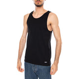 STANDARD RIB TANK 2 PACK BLACK - Set aus Zwei schwarzen Herren-Tanks OBEY
