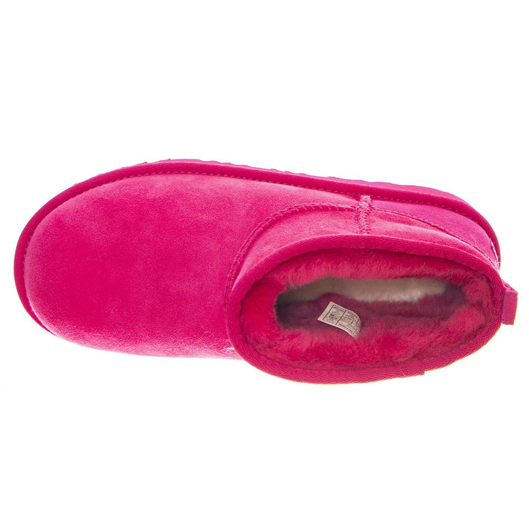 UGG Classic Ultra Mini Berry - Scarpe Bambino / bambina in Pelle Scamosciata Viola 1130750K BRY UGG 
